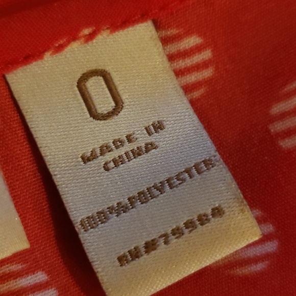 Chico's Red Polka Dot Top - Picture 7 of 7